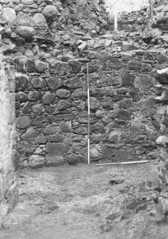 Inverlochy Castle
Frame 9 - View into the southwest tower early in the excavation; from north

