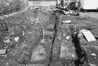 153-5 South Street
Film 1
Frame 16 - General view of cut features in trench C - from north