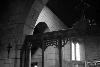 Episcopal Church, Chancel Screen, detail, Lockerbie Burgh