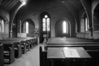 Episcopal Church, Interior looking west, Lockerbie Burgh