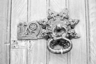 Jameston Church door handle, Bonhill Parish