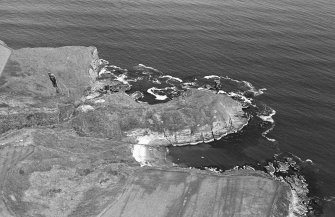 Cullykhan, fort: aerial photograph
