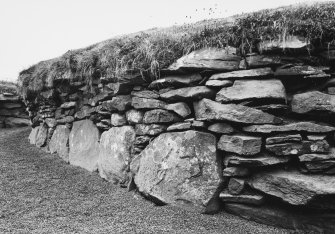 Tealing Earth House complete coverage of all built walls as they now stand