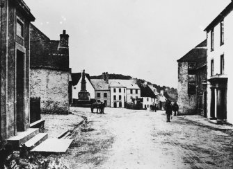 Copy of historic photograph showing general view from NE.