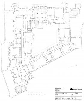 Brechin Castle: ground floor plan