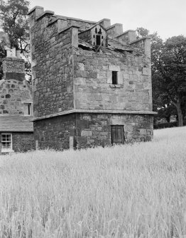 View of St Clement's Wells dovecot from south.