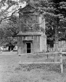 General view of Huntington House dovecot.