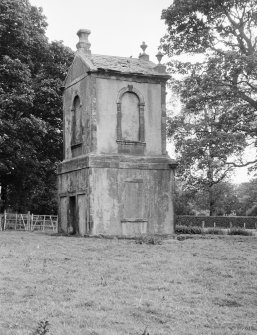 General view of Huntington House dovecot.