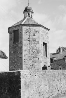 General view of Keith Marischal House dovecot from west.