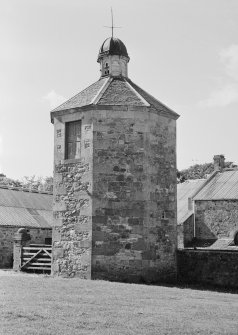 General view of Keith Marischal House dovecot from south east.