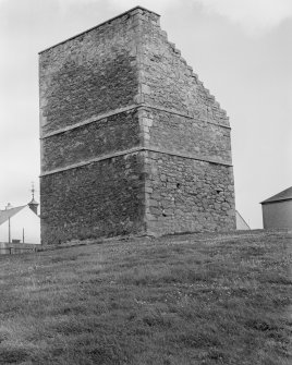 General view of dovecot, Wester Pencaitland Farm, from north west.