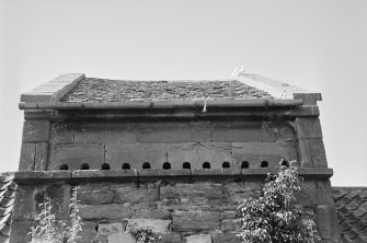 Detail of holes, Tyninghame dovecot.