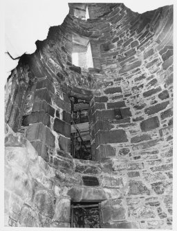 Caerlaverock Castle, Murdoch's Tower and North West Stair Tower