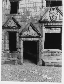 Caerlaverock Castle, Survey of East Range