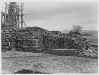 Kildrummy Castle Aerial View & Excavations