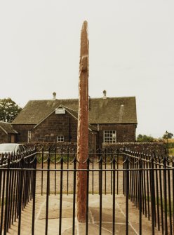 Fowlis Wester Stone Re-siting of stone