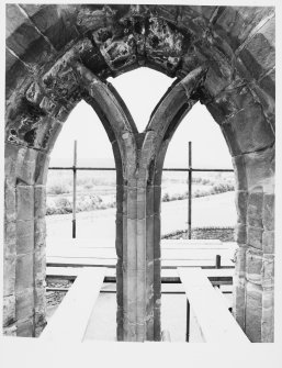 Beauly Priory, Invernessshire, South Wall of Chancel Window