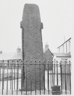 Fowlis Wester Stone Perthshire Stone before treatment