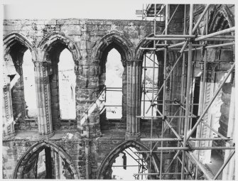 Elgin Cathedral Progress of Work of East Elevation AM/ARCH DH 13.5.82