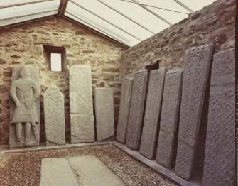 Kilmartin Stones Kilmartin Churchard Argyll gen views