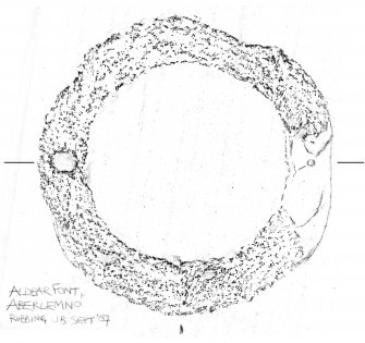 Aberlemno, Aldbar font plan