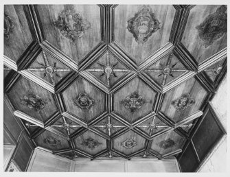 Palace of Holyrood Queen Mary's Bedroom Tapestry Ceilings Carvings