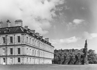 Palace of Holyrood House East & South Elevations After Cleaning