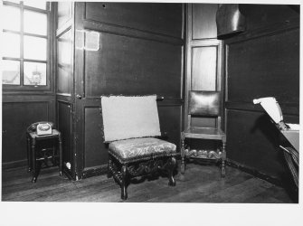 Palace of Holyrood House Historical Apts. Arrangement of Furniture as Existing