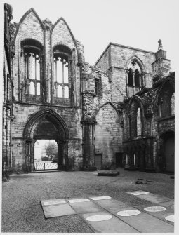 Holyrood Abbey, Exterior & Interiors prior to cleaning