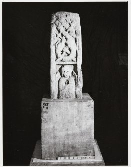 Anglo Saxon Cross Shaft, Aberlady Church.  At Stenhouse Conservation Centre