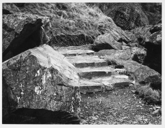 St Ninians Cave Storm Damage (Whithorn Primary) 11.4.62