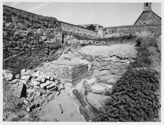 Aberdour Castle, Excavation