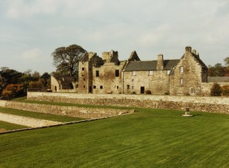 Aberdour Castle, General Views of Castle and Dovecot
