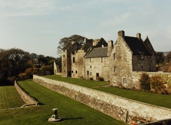 Aberdour Castle, General Views of Castle and Dovecot