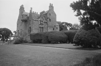 General view of Luffness House from south west.