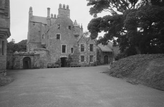 General view of Luffness House.