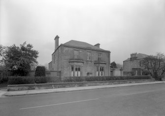 General view of 13 Grange Road, Alloa, from south west.