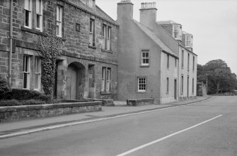 View of High Street, Aberlady, from south.