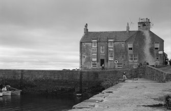 General view of Harbour House, George Street, Cellardyke, from north east.