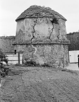 General view of Congalton Gardens dovecot.