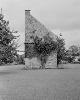 General view of Pilmuir House dovecot from south west.