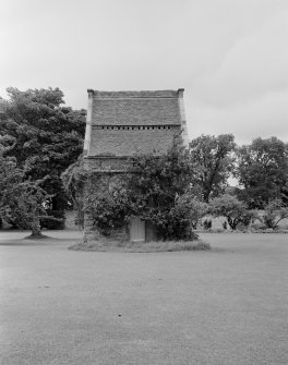 General view of Pilmuir House dovecot from south.