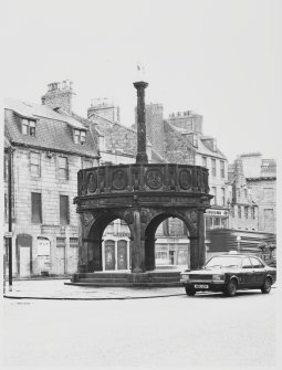 Aberdeen Mercat Cross, Market Street, Conservation