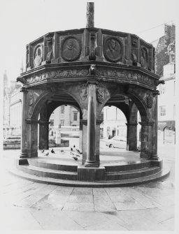 Aberdeen Mercat Cross, Market Street, Conservation