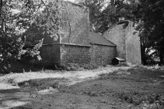 General view of Fountainhall dovecot. 