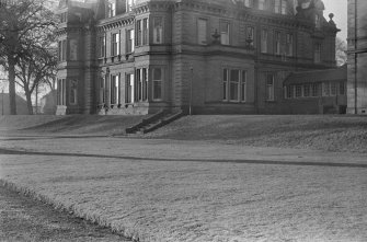 General view of Mayfield House from garden.