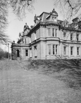View of Mayfield House from south west.