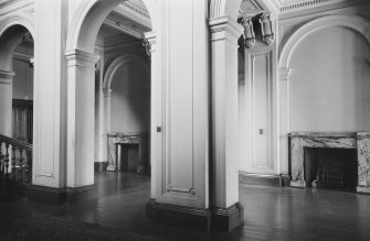 Interior view of Mayfield House showing entrance hall.