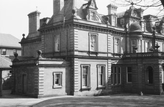 View of Mayfield House from north west.