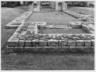 St Baldreds Kirk, Tyninghame Hse, E. Lothian.  Gen Views and Details